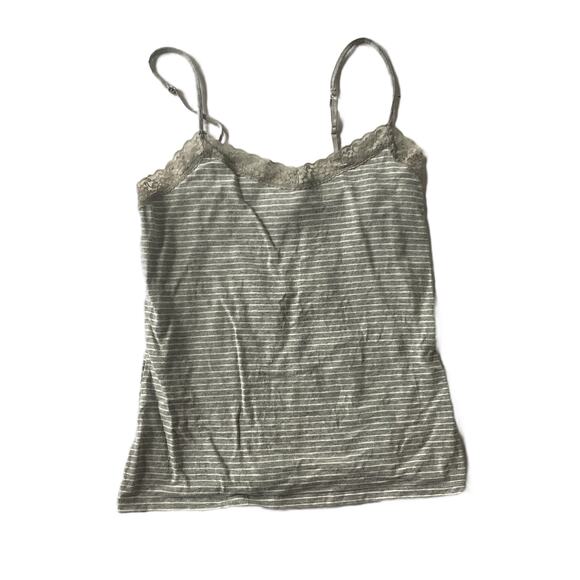 Merona Gray Striped Cami - Picture 3 of 7